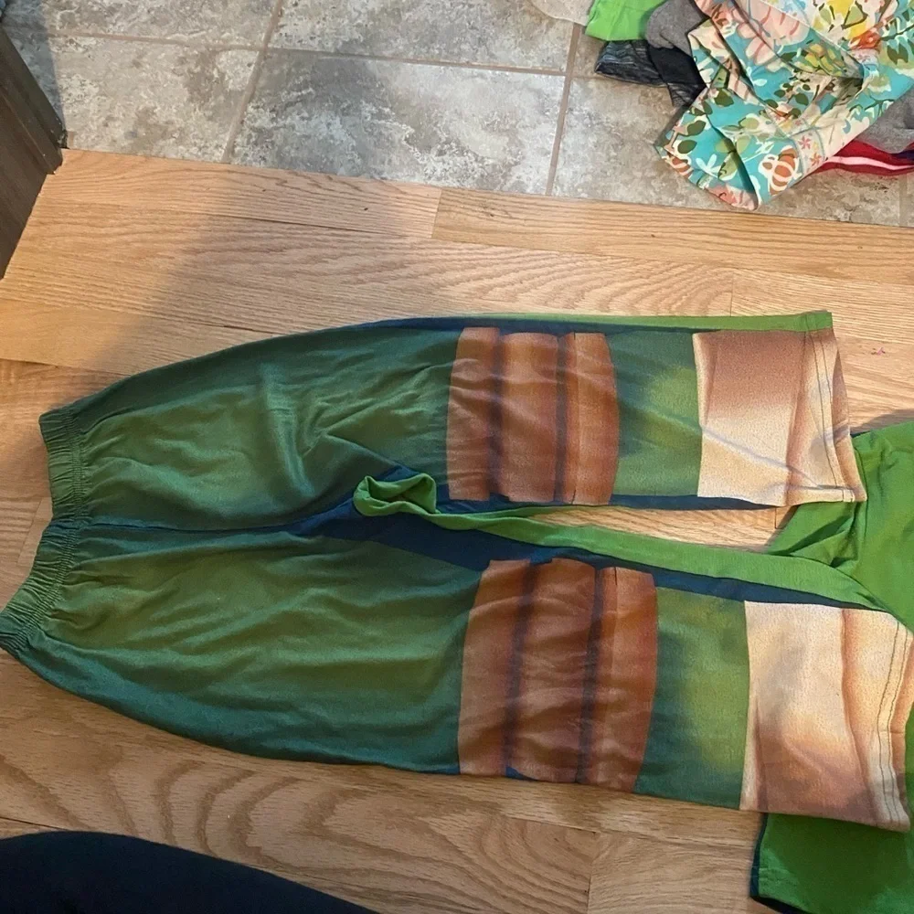 Teenage Mutant Ninja Turtles Pajama Set Small Green Kids